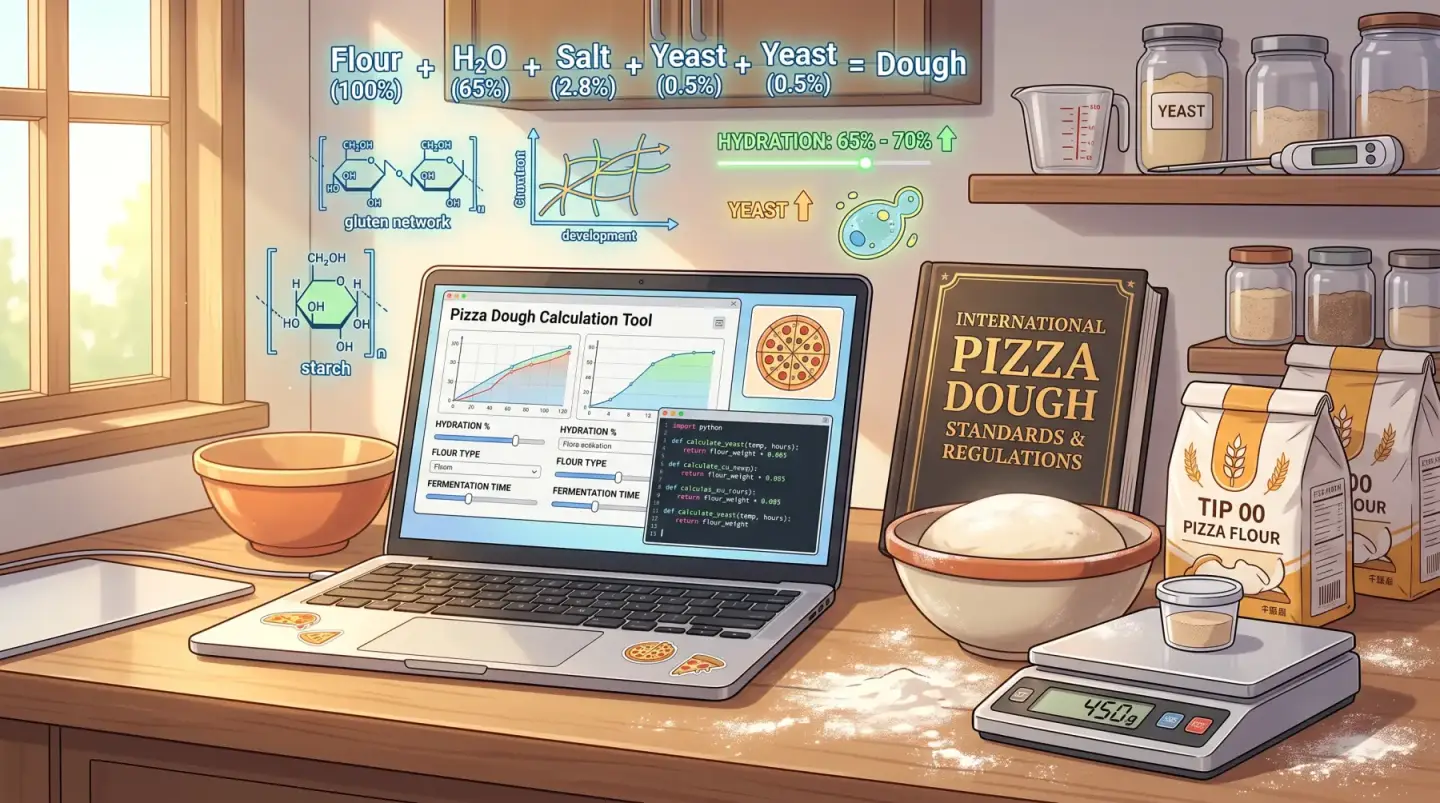 ナポリピッツァの加水率は何%が正解？ 公式規定を開いたら「55〜59%」が書いてなかった話